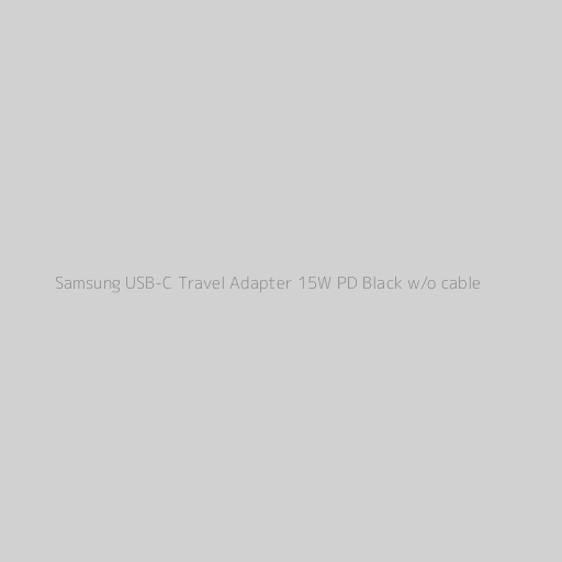 Samsung USB-C Travel Adapter 15W PD White w/o cable